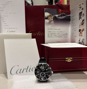 直営店購入品 /カルティエ カリブル ドゥ カルティエ ダイバー　W7100056 腕時計　購入時保証書等の付属品一式あり 自動巻き ケース42mm径</a></h3>
                        