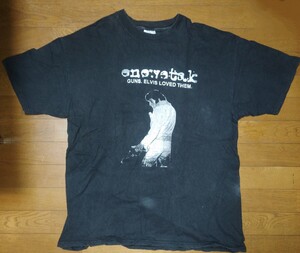 ロックT エルヴィスプレスリー GUNS ELVIS LOVED THEM Tシャツ ビッグサイズ エルビス パロディ バンドT XL ヘインズ ヘビーコットン 黒</a></h3>
                        
                        