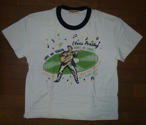 復刻 エルヴィスプレスリー 1956 Tシャツ 染み込みプリント M Elvis Presley エルビス ロカビリー 50s レプリカ オリジナルボディ 2010年</a></h3>
                        
                        