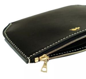 美中古完売品Jacou(ジャコウ)　 JW007 　pouch 定価8万　wallet M　　Black 本革　高級 ラウンドファスナー</a></h3>
                        
                        