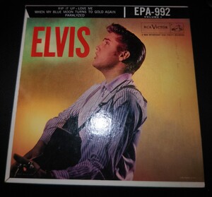 エルヴィスプレスリー オリジナル US盤 4曲入 EP Elvis Presley Elvis Vol.1 EPA-992 エルビス ロカビリー 1956年 レコード 当時物 貴重</a></h3>
                        
                        