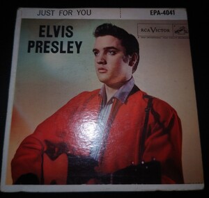 エルヴィスプレスリー オリジナル US盤 4曲入 EP Elvis Presley Just for you EPA-4041 エルビス ロカビリー 1957年 レコード 当時物 貴重</a></h3>
                        
                        