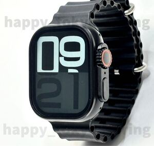 新品 Apple Watch10 Ultra2 代替品 ブラック 2.19インチ 大画面 S9 スマートウォッチ 通話 音楽 健康 スポーツ 防水 血中酸素 android iOS</a></h3>
                        
