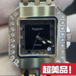 ペキネ 腕時計　PEQUIGNET オートクォーツ ダイヤベゼル スイス製 腕時計 サファイアガラス メンズ　腕時計　外観超美品 </a></h3>
                        
                        