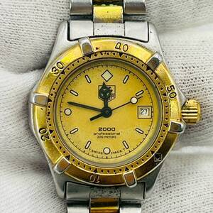 【送料無料】稀少モデル　TAG HEUER 2000 レディース腕時計 964.008 不動品 デイト付</a></h3>
                        