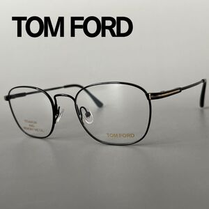トムフォード TOM FORD メガネフレーム メンズ レディース 高品質 チタン 日本製 ブラック ゴールド 新品 ラウンド 眼鏡 黒 金 国産 軽量</a></h3>
                        