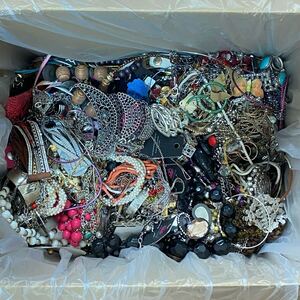 大量　まとめ売り　ジャンク　未選別　アクセサリー色々?　約9.9?　ネックレス　イヤリング　ブレスレット　その他</a></h3>
                        