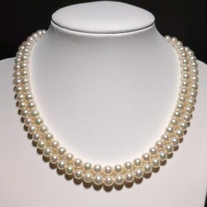 【テリ最高 ロング約80cm】アコヤ真珠 6.0-6.5mm ホワイト ネックレス 本真珠 アクセサリー SILVER pearl あこや パール</a></h3>
                        
                        
