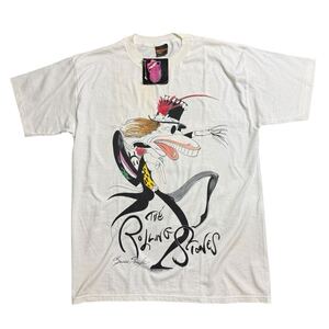 超希少 デッドストック ROLLING STONES 1994 Gerald Scarfe WHITE FITS 当時物 本物 90s オリジナル バンド Tシャツ ローリングストーンズ</a></h3>
                        