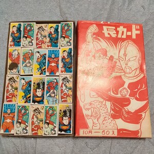 【未使用】長カード 1箱（60個入）昭和 レトロ メンコ 当時物【匿名】即日発送!!</a></h3>
                        