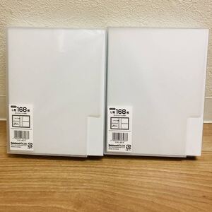 未使用　ナカバヤシ　ポケットアルバム　Lサイズ 超透明　168枚　CTPL-160-W 2セットまとめ売り</a></h3>
                        
