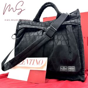 １円スタート!!未使用級 極美品 VALENTINO×PORTER ヴァレンティノガラバーニ ポーター 2WAYトートバッグA4可 ヘルメットバッグ</a></h3>
                        
                        