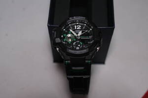 極上美品 　GRAVITYMASTER GA-1100 方位・温度が計測可能なツインセンサー搭載　gショック。</a></h3>
                        