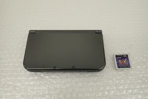 D891-60　初期化・動作確認済み　NEW Nintendo 3DS LL RED-001 メタリックブラック 黒 本体、3DSゲームソフト モンハンダブルクロス</a></h3>
                        
                        