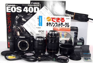 ◆初心者入門＆付属品多数 Canon キャノン EOS 40D 純正＆超望遠Ｗズームレンズセット</a></h3>
                        
                        