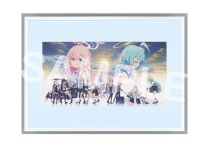 ブルアカ ブルーアーカイブ 額装イラスト「夢が残した足跡」(箔加工アート) 新品 未開封 小鳥遊ホシノ</a></h3>
                        