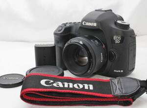 ★【極上美品 初心者におすすめ 動作確認済み】 Canon EOS 5D MarkIII ★ EF50mm F1.8 II ★ マーク3 Mark3</a></h3>
                        
                        