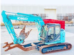 コベルコ KOBELCO SK135SRD-3★2017年☆アワ4554h★5本配管付☆解体仕様機★レバー操作式☆回転二ブラ付★クランプアーム付☆バックカメラ</a></h3>
                        
                        