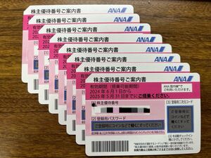 取引ナビにて番号通知★８枚セット★ANA全日空 株主優待券　有効期限〜2025/5/31 郵送の場合には簡易書留にて送料無料</a></h3>
                        