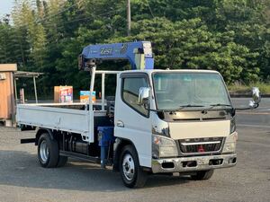 即戦力！！H22年　三菱　キャンター　２トン　平ボディ　4段クレーン付　ラジコン付　ETC付　車検付(R8年５月迄) タダノ　ロング　4.89L</a></h3>
                        
                        