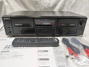 【整備済 即決 30日保証！】◆リモコン＆取説付・美品・音質良好！◆2001年発売最終型 SONY TC-WE475 ピッチ調整付Wカセットデッキ 309</a></h3>
                        
                        