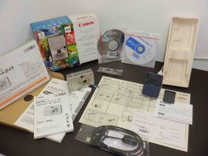 キャノン IXY DIGITAL 30 2003年12月購入「SDメモリーカード/ケース & AVケーブル欠品 画像2」「外装ラバー折れ 画像8/9」電源確認済み</a></h3>
                        