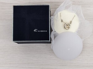 ★ 4℃ ネックレス ダブルループ シルバー ヨンドシー アクセサリー レディース 箱付き ※商品説明欄必読</a></h3>
                        
                        