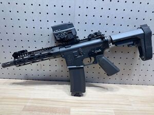 12 EMG TROY Industries socc 7.6インチ 外装カスタム電動ガン M4</a></h3>
                        