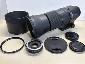 【良品】 SIGMA Contemporary 150-600mm F5-6.3 DG OS HSM キャノンEF SIGMA×1.4 USB DOCK UD-01付き</a></h3>
                        
                        