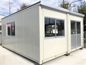★メ-カ-整備後 未使用 8坪ユニットハウス中古 プレハブ 仮設スーパーハウス 事務所 店舗 倉庫 群馬 栃木 茨城 埼玉 千葉 神奈川 山梨 静岡</a></h3>
                        
                        