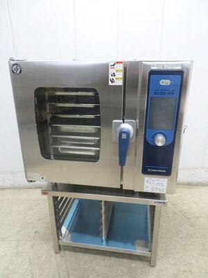 H680◆ニチワ 2021年◆電気スチームコンベクションオーブン(架台付)SCOS-61RY 3相200V【1か月保証付】 栃木 宇都宮 中古 業務用 厨房機器</a></h3>
                        