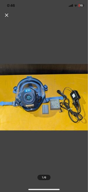 電動ファン付き呼吸用保護具 電池充電器付き BL-711H-03 興研</a></h3>
                        
                        