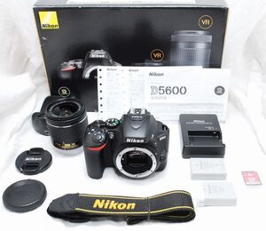 【超美品・メーカー保証書等完備 豪華セット】Nikon ニコン D5600 AF-P 18-55mm VR</a></h3>
                        
                        