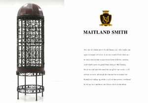 ★r6mn311★展示品★メートランドスミス★MAITLAND-SMITH★アイアン★銅★飾り棚★シェルフ★ワインラック検ドレクセルヘリテイジ</a></h3>
                        
                        