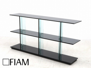 ★rtg178★展示品★FIAM italia★フィアムイタリア★ガラス★シェルフ★飾り棚★サイドボード検カッシーナミノッティリーンロゼコンラン</a></h3>
                        
                        