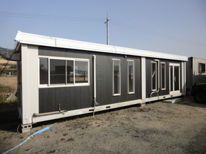 40F　コンテナハウス　ガス台付　エアコン2台付　休憩室　ミーティングルーム　建設業　運送業　購入後６カ月　お買い得””　売り切り””</a></h3>
                        
                        