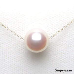 真珠屋さん 特選【ホワイトピンク】最高の色！8.7mm アコヤ真珠 K18ネックレス 伊勢志摩産パール 18金 新品</a></h3>
                        