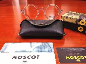 名作モデル☆新品☆ MOSCOT ZOLMAN ゾルマン 丸い眼鏡 メガネフレーム ブラック・ セレブ愛用モデル・クリア</a></h3>
                        