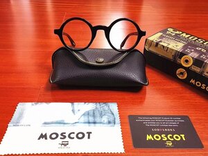 名作モデル☆新品☆ MOSCOT ZOLMAN ゾルマン 丸い眼鏡 メガネフレーム ブラック・ セレブ愛用モデル・黒</a></h3>
                        