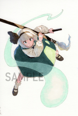 同人 東方 手描きイラスト 『魂魄妖夢』 はがきサイズ</a></h3>
                        