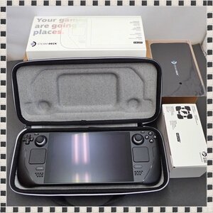 【 ほぼ未使用 】 Steam Deck 512GB NVMe SSD ブラック ポータブルゲーミングPC 初期化済み Valve 1円スタート</a></h3>
                        
                        