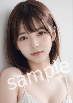 【1点もの】高画質　AI美女　リアル　写真　A4　ポスター　アート　可愛い　美乳　B2251</a></h3>
                        