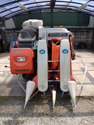 ★奈良発★引き取り限定★KUBOTA／クボタ コンバイン スカイロードジョイカム SR-J3袋取り2口 2条刈り397時間動作確認済キャタピラ交換済★</a></h3>
                        
                        