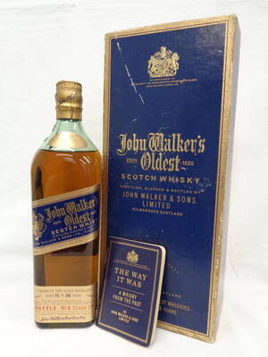 ★未開栓 Johnnie Walker Oldest ジョニーウォーカー オールデスト 15-60年 スコッチ ウイスキー ブルーラベル 750m 43％☆彡</a></h3>
                        
                        