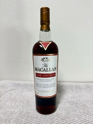 【未開栓】マッカラン カスクストレングス MACALLAN CASK STRENGTH 58% 750ml モルトウイスキー</a></h3>
                        