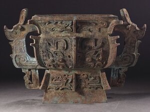 ∇花∇古代中国高古銅器 青銅亜醜方 緻密な饕餮紋と荘厳な造形 故宮博物院収蔵同手(商(殷)晩期〜西周早期)</a></h3>
                        
                        
