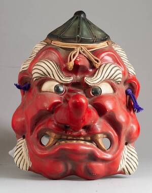 天狗の面・修験道・厄払い・魔除け・古美術・逸品</a></h3>
                        
                        