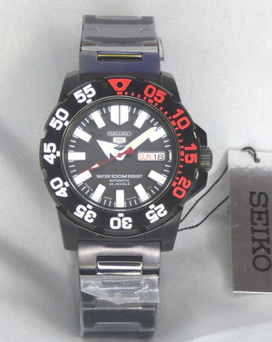 未使用保管 SEIKO 5 SPORTS 7S36-03D0 Made in Japan セイコーファイブ スポーツ 日本製 Black White Not Used [SNZF53J1] An2008_N</a></h3>
                        